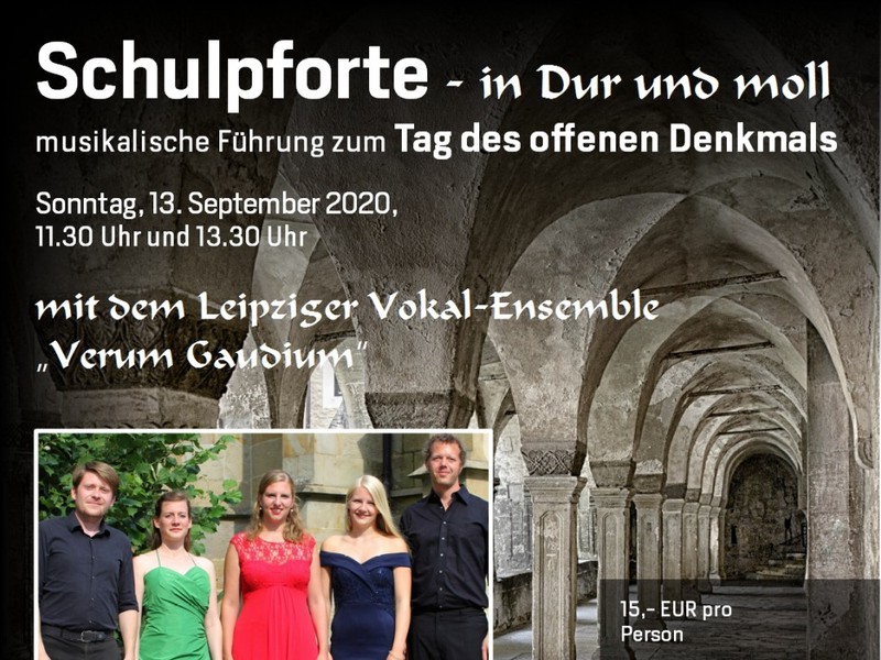 Schulpforte in Dur und moll - musikalische Führung zum Tag des offenen Denkmals