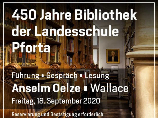 Führung - Gespräch - Lesung. 450 Jahre Historische Bibliothek